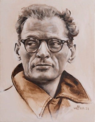 Arthur Miller
Oil on Canvas
18" x 14"