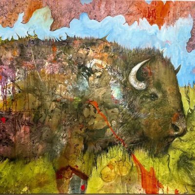 Buffalo Print on Canvas
40” x 30”