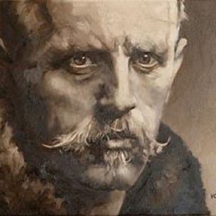 Fridtjof Nansen
Oil on Canvas
18" x 14"