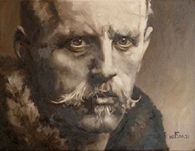 Fridtjof Nansen
Oil on Canvas
18" x 14"