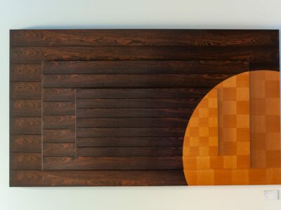 Pôr Do Sol, Brazilian Rosewood & Douglas Fir Wall Hanging