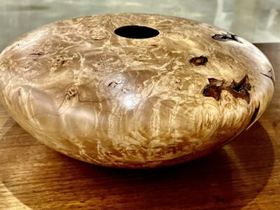 Turned Burl Vessel, 2023