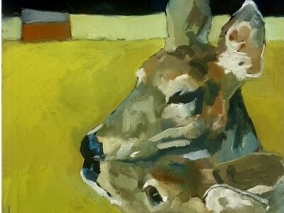 Mother and Child, Oil on canvas,  26" x 18"